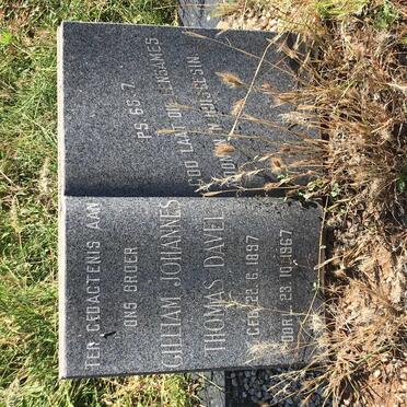 DAVEL Gilliam Johannes Thomas 1897-1967