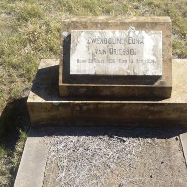 DRIESSEL Gwendoline Edna, van 1906-1934
