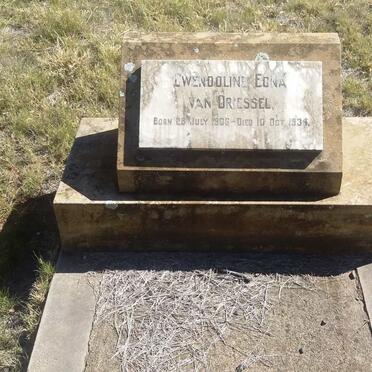 DRIESSEL Gwendoline Edna, van 1906-1934