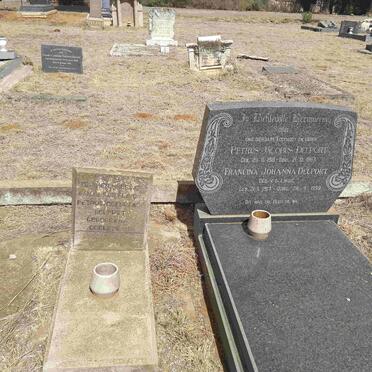 DELPORT Petrus Jacobus 1918-1967 &amp; Francina Johanna V.D. LINDE 1917-1999 :: DELPORT Petrus Coenraad