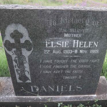 DANIELS Sydney 1897-1953 &amp; Elsie Helen 1903-1969