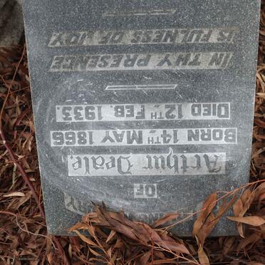 DEALE Arthur 1866-1933 &amp; Amy 1866-1938