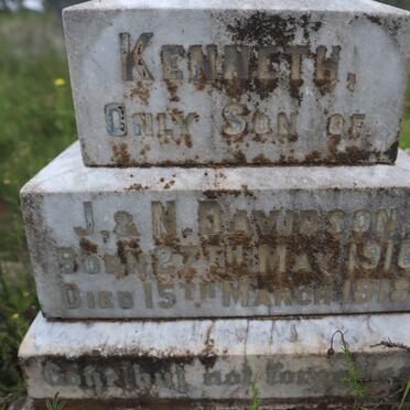 DAVIDSON Kenneth 1916-1918