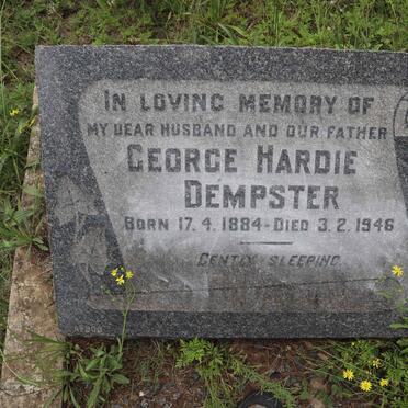 DEMPSTER George Hardie 1884-1946