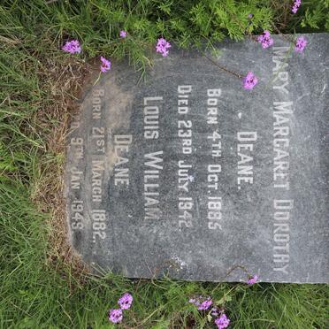 DEANE Louis William 1882-1949 &amp; Mary Margaret Dorothy 1885-1942