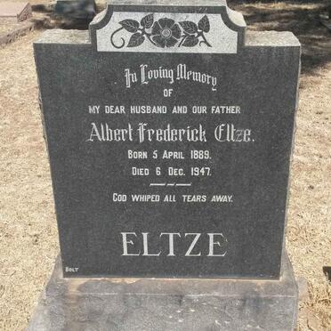 ELTZE Albert Frederick 1889-1947