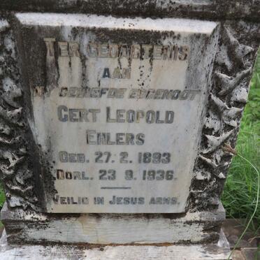 EHLERS Gert Leopold 1893-1936