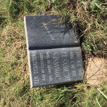 ELS Johannes de Buys 1904-1967