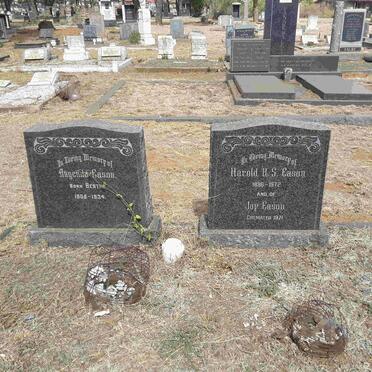 EASON Harold R.S. 1896-1972 :: EASON Angenita nee BESTER 1905-1934 :: EASON Joy -1971