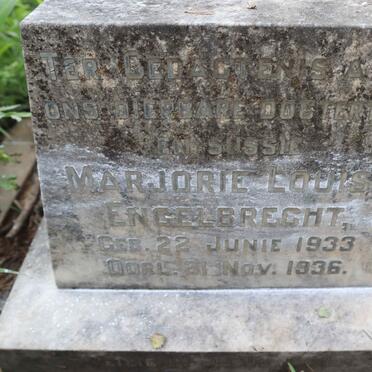 ENGELBRECHT Marjorie Louise 1933-1936