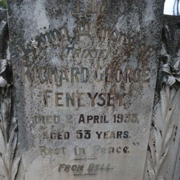 FENEYSEY Richard George -1933