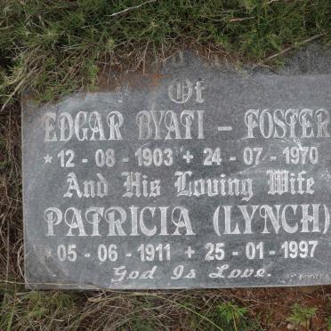 FOSTER Edgar, BYATI 1903-1970 Patricia LYNCH 1911-1997