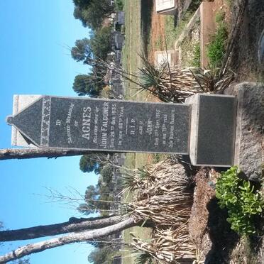 FALCONER John -1945 &amp; Agnes -1935