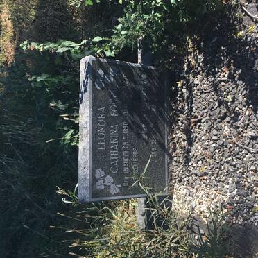 FOURIE Johannes Joagim 1892-1963 &amp; Leonora Catharina NAUDE 1890-1970