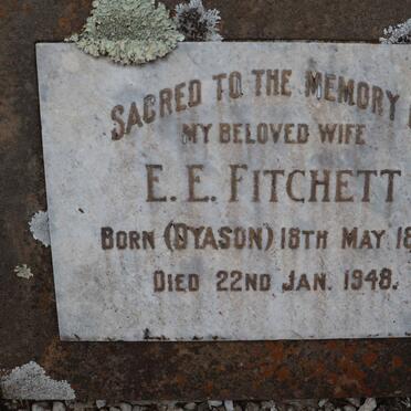 FITCHETT E.E. 1874-1948