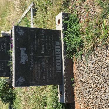 FOURIE Johannes Jacobus 1899-1970 &amp; Anna Elizabeth BADENHORST 1904-1967