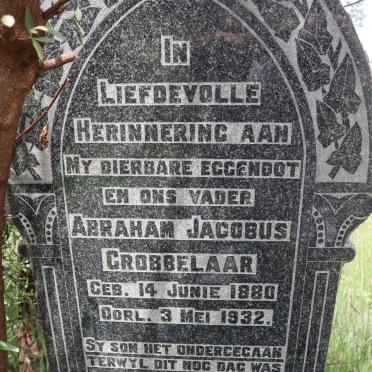 GROBBELAAR Abraham Jacobus 1880-1932