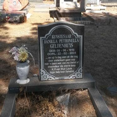 GELDENHUYS Danilla Petronella 1918-2004