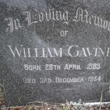 GAVINE William 1883-1954