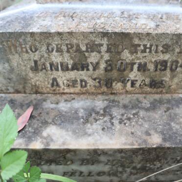 GLOVER Charles -1904