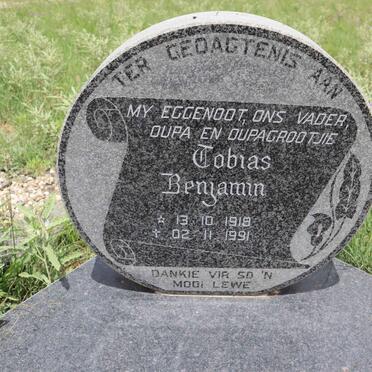 GROENEWALD Tobias Benjamin 1918-1991 &amp; Mavis Kathleen GOOSEN 1923-2010