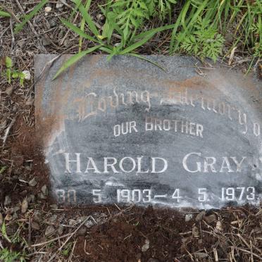 GRAY Harold 1903-1973