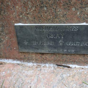 GRAY Winifred Agnes 1898-1967