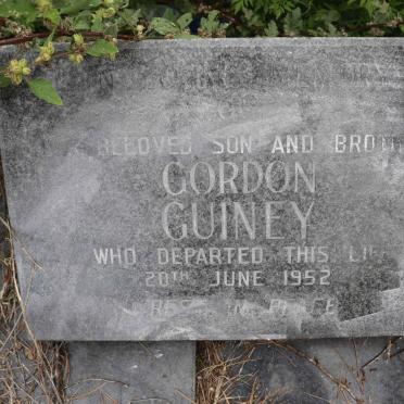 GUINEY Gordon -1952