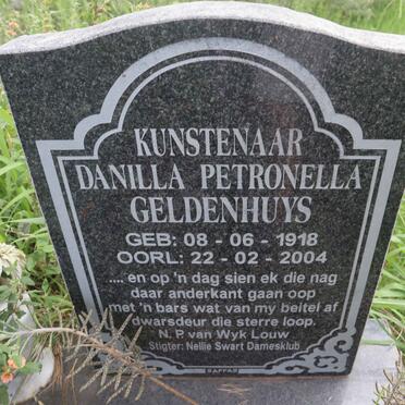 GELDENHUYS Danilla Petronella 1918-2004