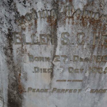 HEATH Ellen S.C. 1885-1935