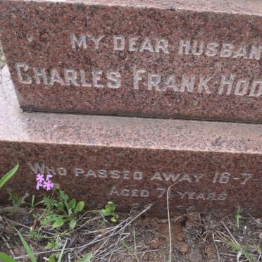HODGSON Charles Frank -1941