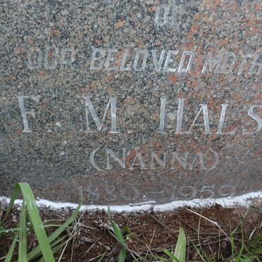 HALSE F.M. 1880-1959