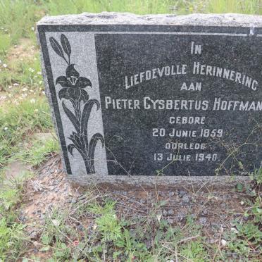 HOFFMANN Pieter Gysbertus 1859-1940