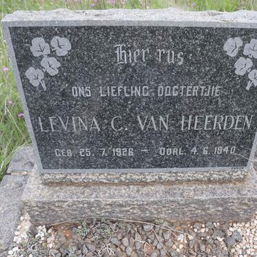 HEERDEN Levina C., van 1926-1940