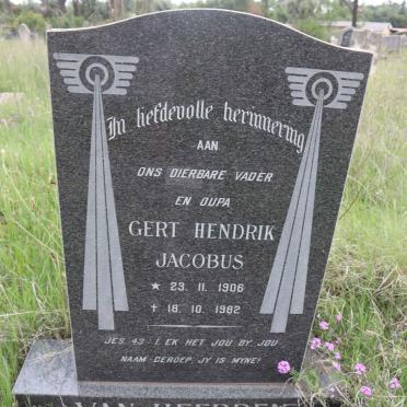 HEERDEN Gert Hendrik Jacobus, van 1906-1982