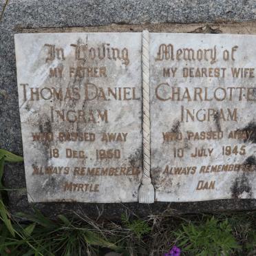 INGRAM Thomas Daniel -1950 &amp; Charlotte -1945