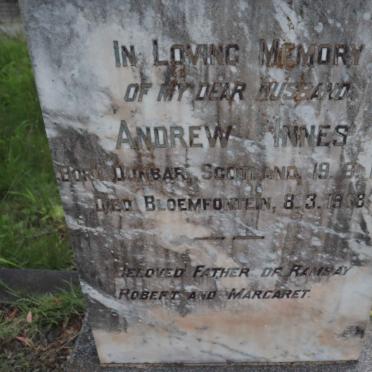 INNES Andrew 1871-1958 &amp; Margaret WATSON 1875-1971