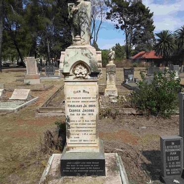 JACOBS Nicolaas Jacobus George 1913-1934