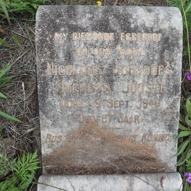 JOOSTE Nicolaas Johannes Jacobus -1946