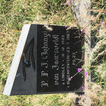 JAARSVELDT P.P.J., van 1923-1967