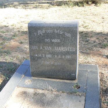 JAARSVELD Jan A., van 1880-1917