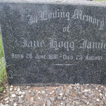 JAMIE Jane Hogg 1881-1956