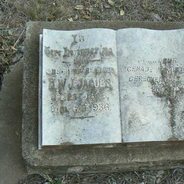 JACOBS H.W.J. 1856-1936