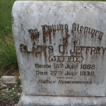 JEFFREYS Gladys C. 1888-1938