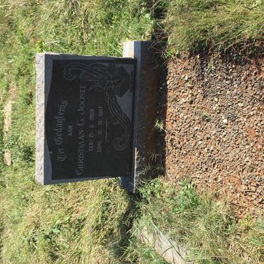 JOOSTE Christiaan G. 1908-1967