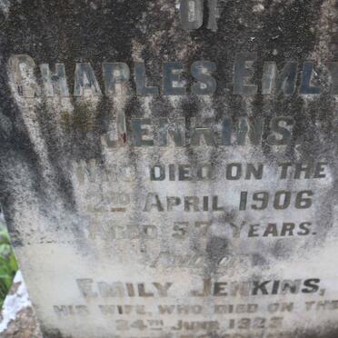JENKINS Charles Emlyn -1906 &amp; Emily -1923