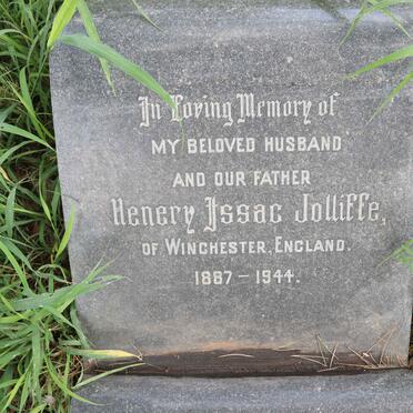 JOLLIFFE Henery Issac 1887-1944