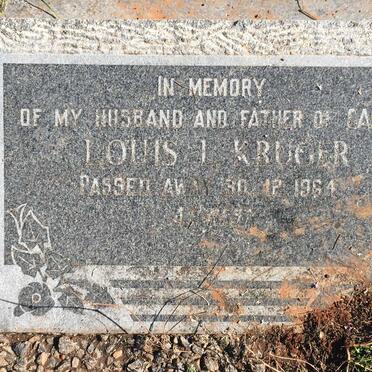 KRUGER Louis J.  -1964