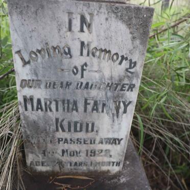 KIDD Martha Fanny -1928