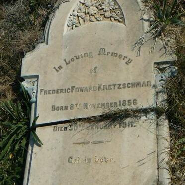 KRETZSCHMAR Frederic Edward 1856-1911